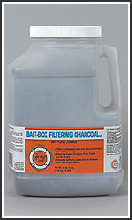 BAIT BOX FILTERING CHARCOAL 99% Pure Carbon